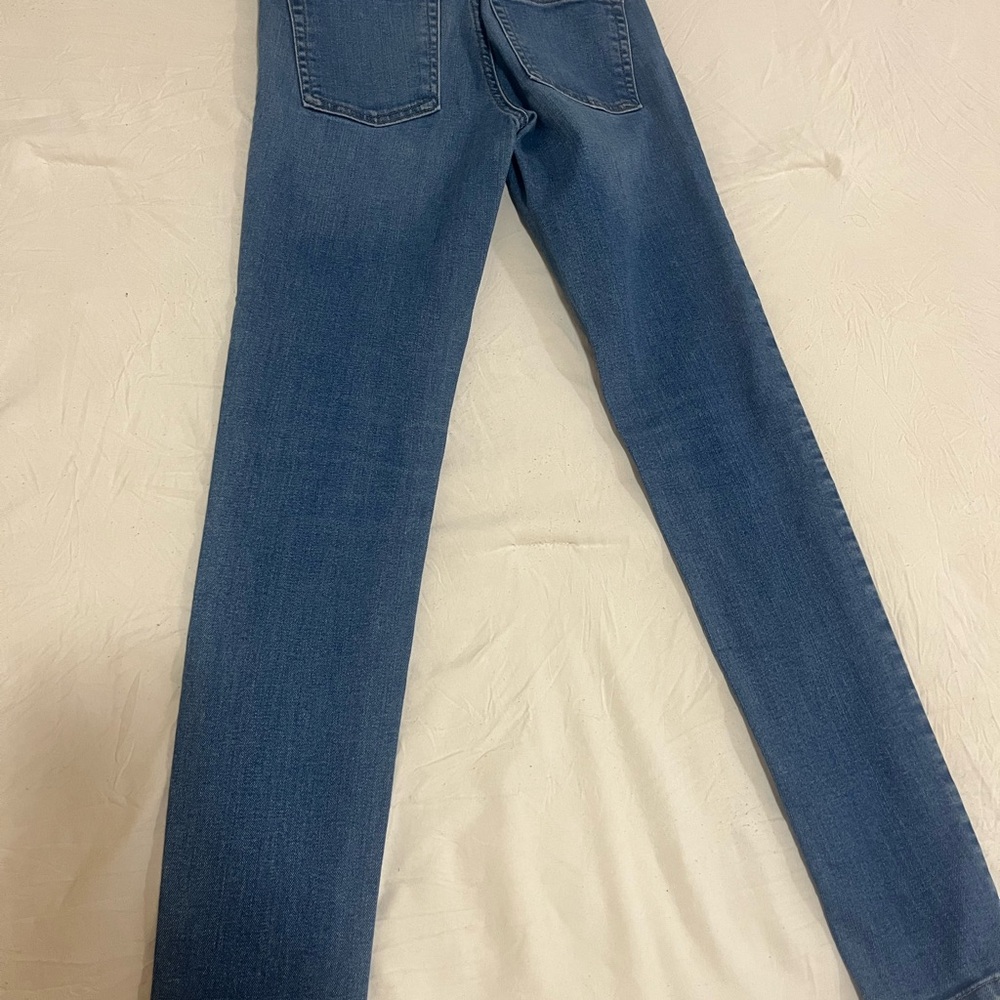 Pull&Bear Women's Skinny Jeans in Light Blue